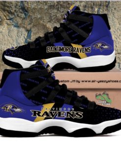 Baltimore Ravens Air Jordan 11 Sneaker