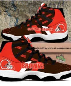 Cleveland Browns Air Jordan 11 Shoes
