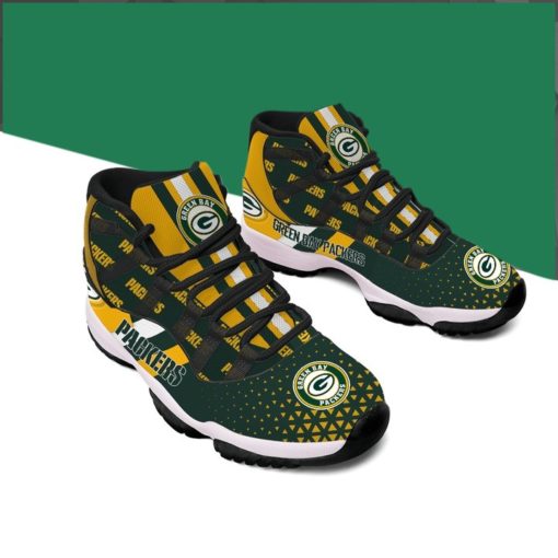 Green Bay Packers Air Jordan 11 Shoes