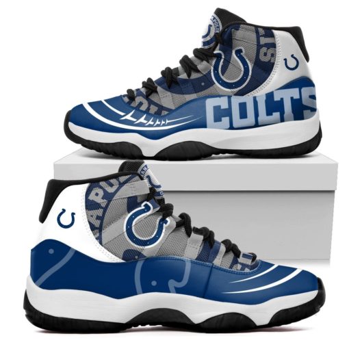 Indianapolis Colts Air Jordan 11 Sneaker