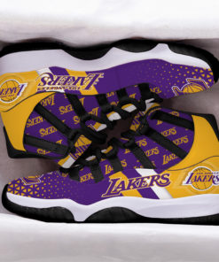 Los Angeles Lakers Air JD 11 Shoes Sneaker
