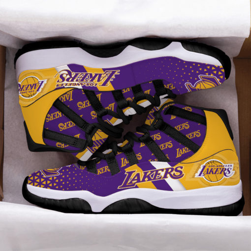 Los Angeles Lakers Air JD 11 Shoes Sneaker
