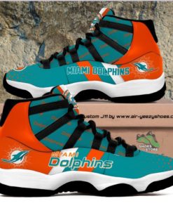Miami Dolphins Air Jordan 11 Sneaker