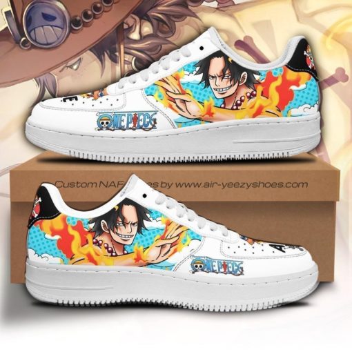 Ace Sneakers Custom One Piece Air Force Shoes