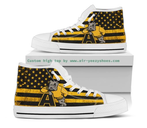 Adrian College Bulldogs High Top Shoes