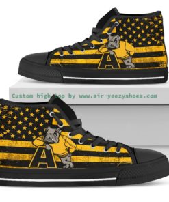 Adrian College Bulldogs High Top Shoes