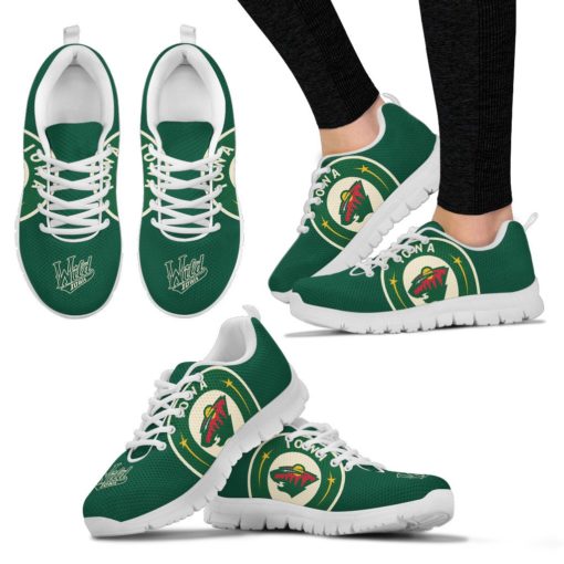 AHL Iowa Wild Breathable Running Shoes
