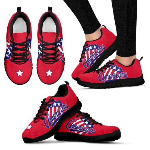 AHL Rochester Americans Breathable Running Shoes - Sneakers