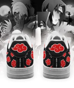 Akatsuki Cloud Shoes Black Naruto Anime Custom