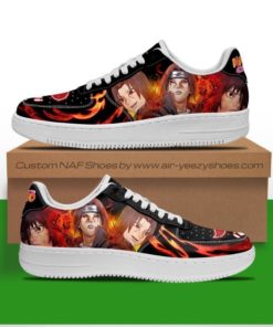 Akatsuki Itachi Sneakers Custom Naruto Air Force Shoes