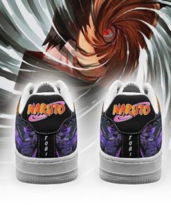 Akatsuki Tobi Sneakers Custom Naruto Air Force Shoes