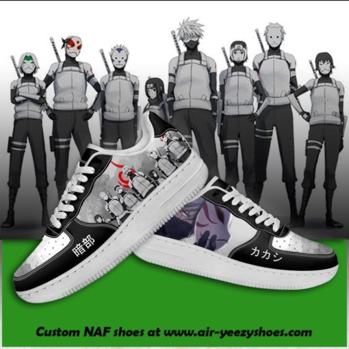 Anbu Black Ops Shoes Naruto Anime Custom Shoes