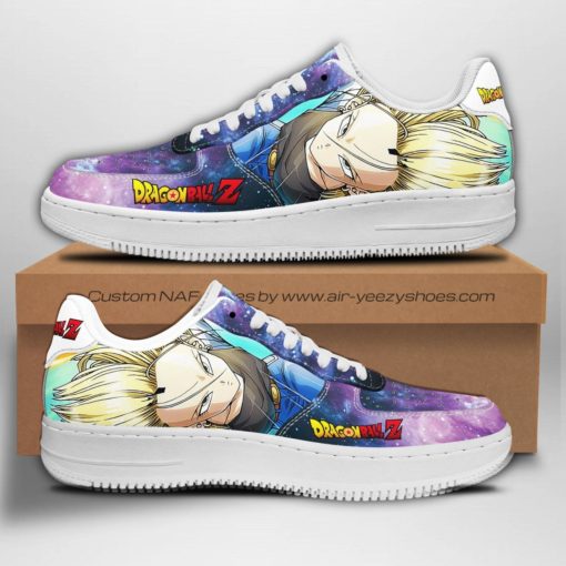 Android 18 Sneakers Dragon Ball Z Air Force Shoes