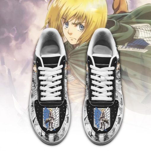 AOT Armin Sneakers Attack On Titan Air Force Shoes