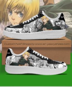 AOT Armin Sneakers Attack On Titan Air Force Shoes