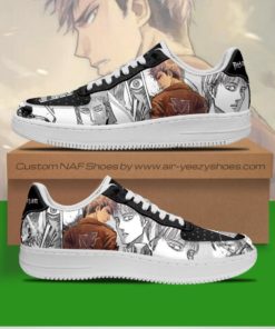 AOT Jean Sneakers Attack On Titan Air Force Shoes