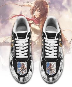 AOT Mikasa Sneakers Attack On Titan Air Force Shoes