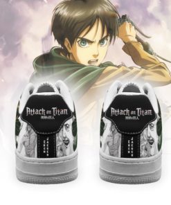 AOT Scout Eren Sneakers Attack On Titan Air Force Shoes