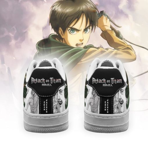 AOT Scout Eren Sneakers Attack On Titan Air Force Shoes