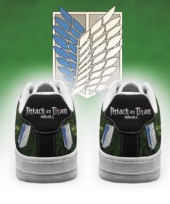 AOT Scout Regiment Slogan Sneakers Attack On Titan Anime