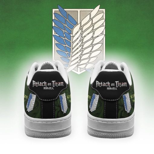 AOT Scout Regiment Slogan Sneakers Attack On Titan Anime