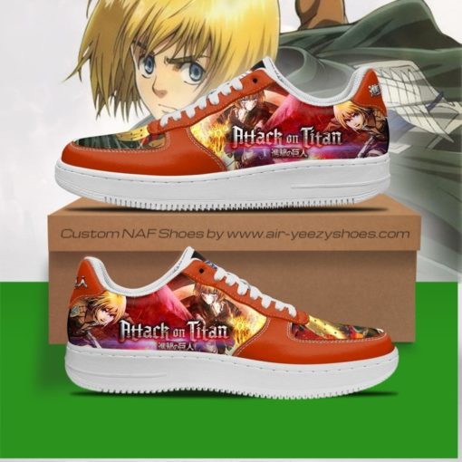 Armin Arlert Attack On Titan Sneakers AOT Anime