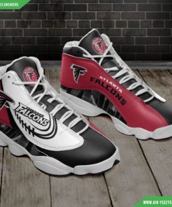 Atlanta Falcons Football Air Jordan 13 Sneakers 44