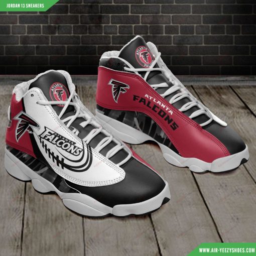 Atlanta Falcons Football Air Jordan 13 Sneakers 44