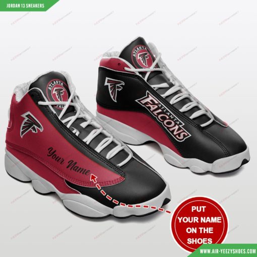 Atlanta Falcons Personalized Air JD13 Sneakers