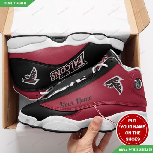 Atlanta Falcons Personalized Air JD13 Sneakers
