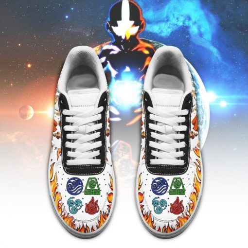 Avatar Airbender Sneakers Characters Air Force Shoes