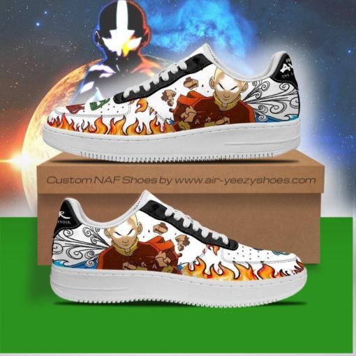 Avatar Airbender Sneakers Characters Air Force Shoes