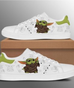 Baby Yoda Stan Smith Custom Shoes