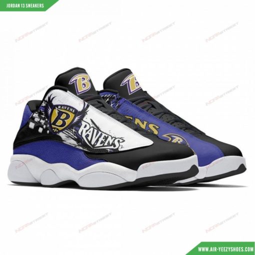 Baltimore Ravens Air JD13 Shoes 64