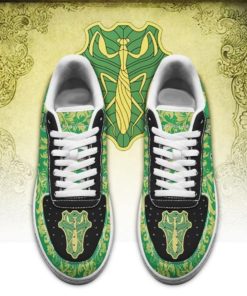 Black Clover Shoes Magic Knights Squad Green Mantis Sneakers