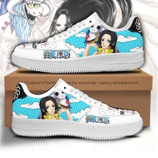 Boa Hancok Sneakers Custom One Piece Air Force Shoes