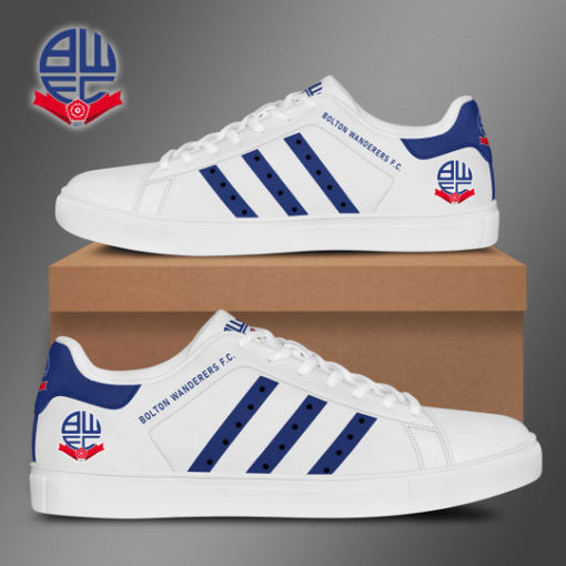 Bolton Wanderers Custom Stan Smith Shoes