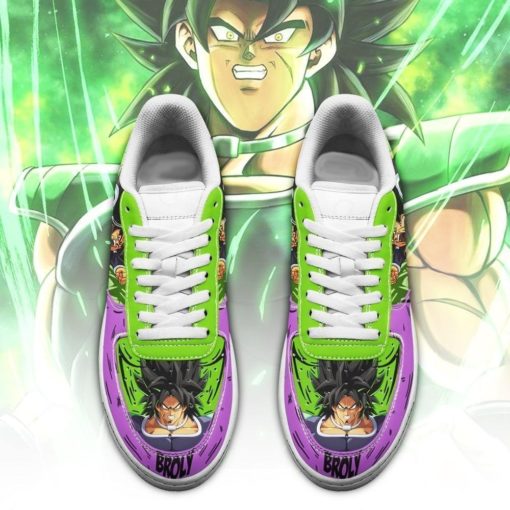 Broly Sneakers Custom Dragon Ball Air Force Shoes