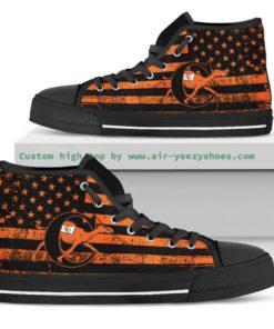 Campbell Fighting Camels Canvas High Top Shoes