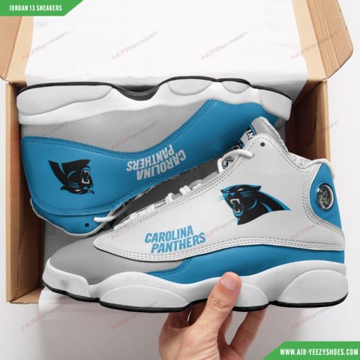 Carolina Panthers Football Air JD13 Sneakers