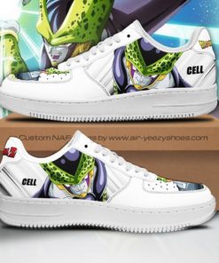 Cell Sneakers Custom Dragon Ball Z Air Force Shoes