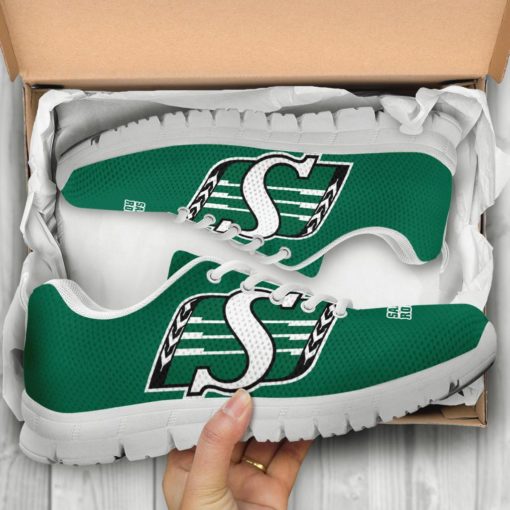 CFL Saskatchewan Roughriders Breathable Running Shoes