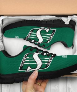 CFL Saskatchewan Roughriders Breathable Running Shoes