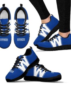 CFL Winnipeg Blue Bombers Breathable Running Shoes