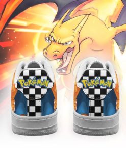 Charizard Sneakers Checkerboard Pokemon Custom