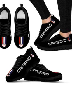 Chevrolet Camaro Breathable Running Shoes Black