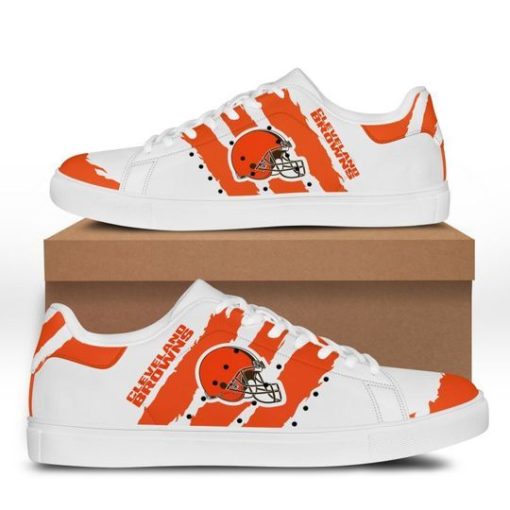 Cleveland Browns Custom Stan Smith Shoes