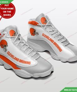 Cleveland Browns Football Personalized Air JD13 Shoes