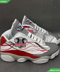 Custom Alabama Crimson Tide Air Jordan 13 Sneakers 4