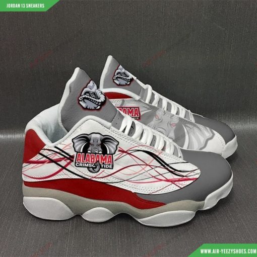Custom Alabama Crimson Tide Air Jordan 13 Sneakers 4